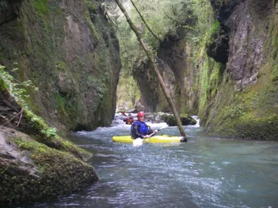 Gorge en amont de Lourdios