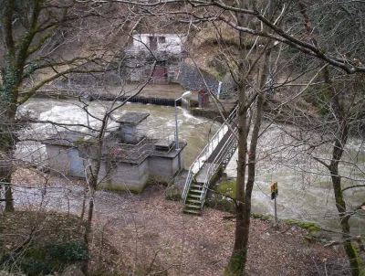 Prise d'eau et rappel, le rythme s'accélère...(moitié de la descente)