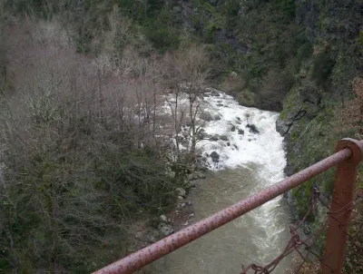 Vue du Pont du Roussy (presque l'arrivée)