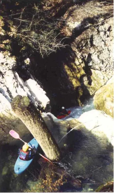 en haut de la chute oubliée