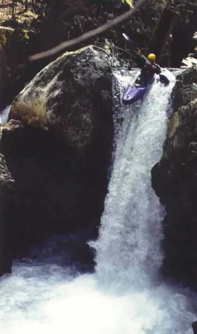 L'ancienne chute du Pont Péran