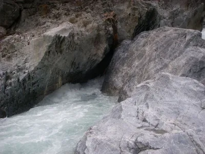 le coupe-gorge vu de l'aval
