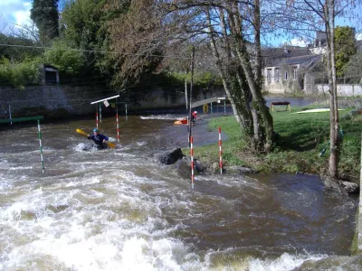 Une petite vu générale du cadre du bassin