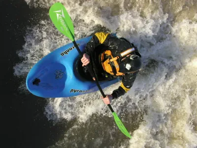 Surf vu du pont
