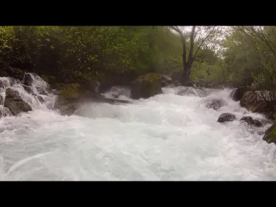 Le même passage vu d'en bas