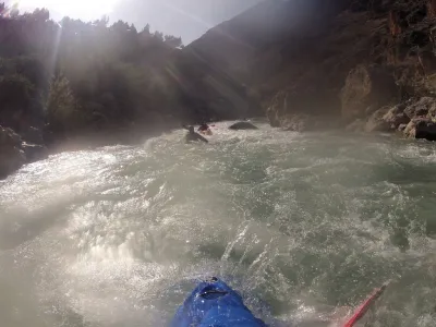 Quelque part dans la gorge, photo Chris 