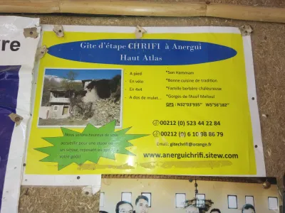 le gite a anerghi....agreable apres cette fabuleuse descente