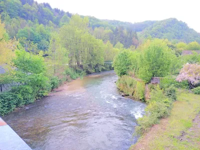 Vue depuis le pont de St Rambert (Photo Quentin P)