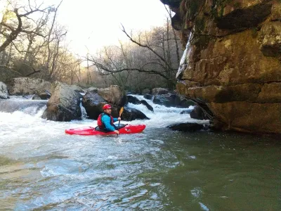Sortie du Gourg Nègre (on a porté)