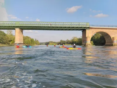 Pont de Pïnsaguel (pont routier entre Pinsaguel et POrtet sur GAronne)