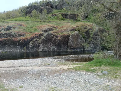 Plage de Chanteuge, parcours alternative