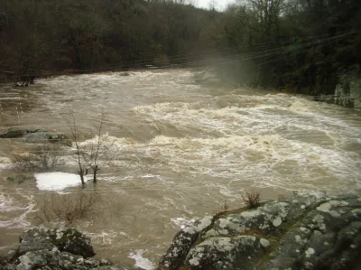 Le Roc d'Enfer noyé sous 130 m3