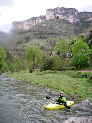 Sur la première partie du parcours, une descente qui invite à la contemplation.