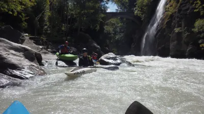 la gorge du départ