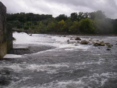 Larçay à marée basse