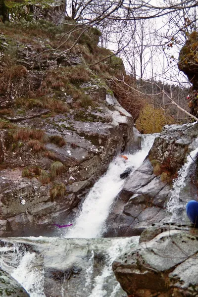 Chute du départ