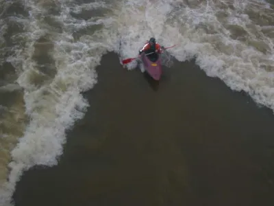 Moi même en plein surf le 28/12/2002