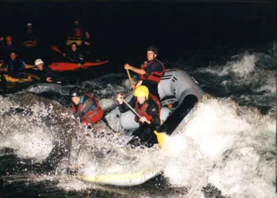 Même en raft!
