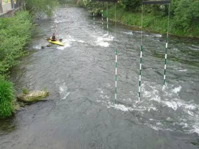 arrivée aval du pont fin