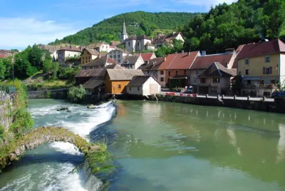 1er barrage de Lods (photo prise par D.Trouttet)