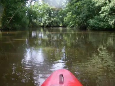 La rivière est très encombrée par moment, à vous de juger.