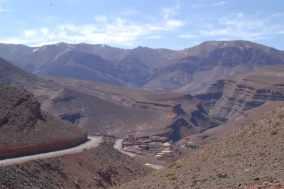Les gorges du Dadès :  un petit air de Grand Canyon.