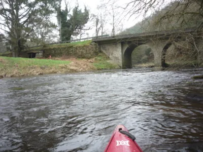 1er rapide aprés le pont