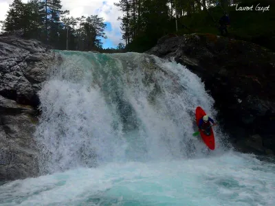 Une belle chute.