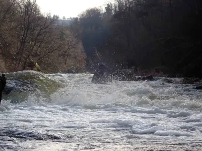 la roche qui pleure à 27m2.