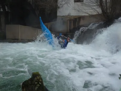 Puis Nicolas en bas de ce même seuil final.