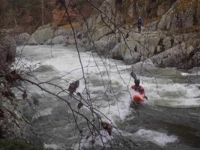 la triple chutes à 45m3