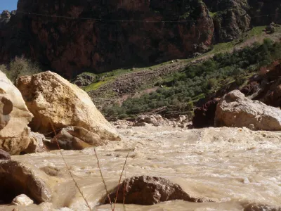 toujours dans la première gorge