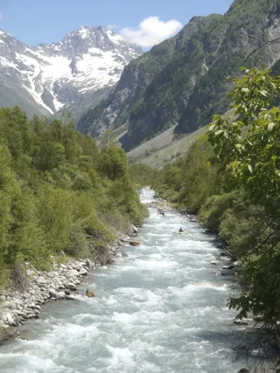 Vue depuis le pont de la Chapelle