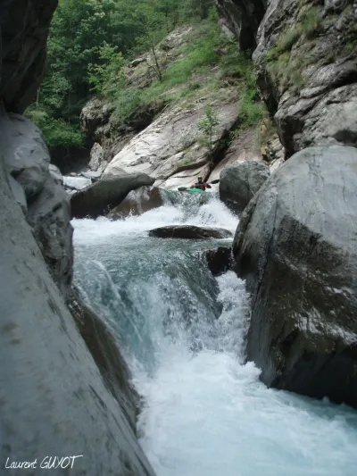 Ambiance dans la gorge.