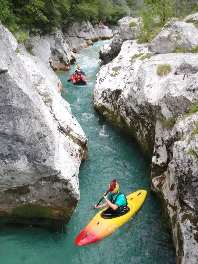 la petite gorge du départ.