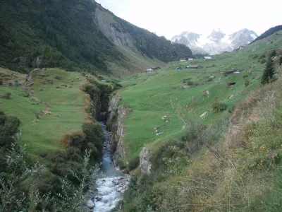 Gorge en amont de Dörfli