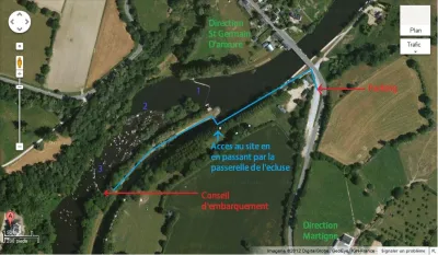 Plan d'accès au site
