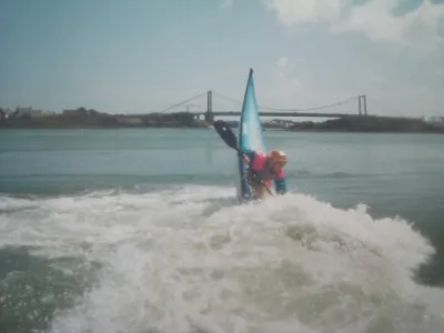 Spot 4, une vraie chandelle à 90 ° en slalom