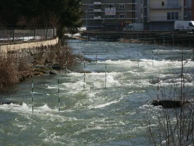 bassin au printemps