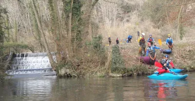 le portage RG de l'ancienne usine.