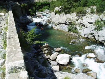 Gorges de Saorge par Bas niveau.