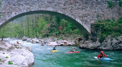 alors, quand on vous dit que l'eau est turquoise ...(mai 2001)