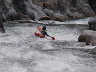 Dans les gorges de Saorge