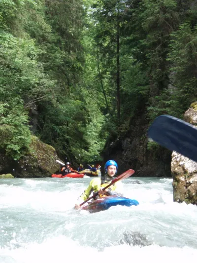 Des alsaciens dans la 1ere gorge.