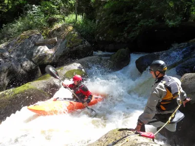 En pleine action dans le passage IV