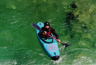 Voilà la magnifique couleur de l'eau.... superbe non..
Rider : Urso Guillaume