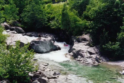 Photo prise du pont...
Rider : Julien Turin 