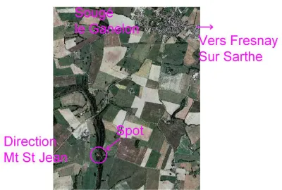 Situation spot de Sougé