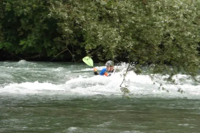 Moi dans la vague, 0.89m à Lourdes