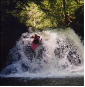 la chute de 6 m